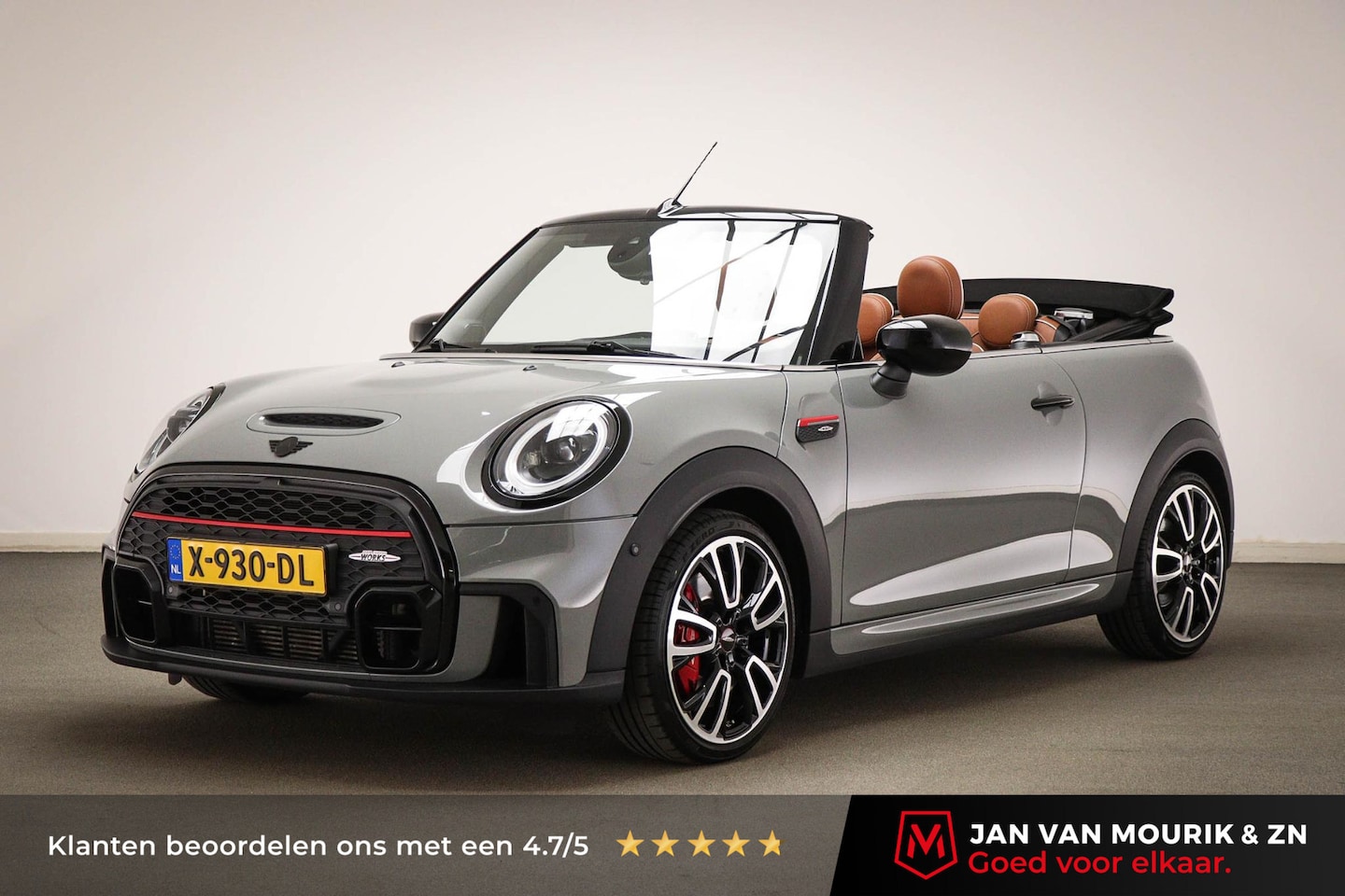 MINI Cabrio - Mini 2.0 John Cooper Works JCW Pack | DRIVING ASSISTANT PLUS / CONNECTED NAVIGATION PLUS / - AutoWereld.nl