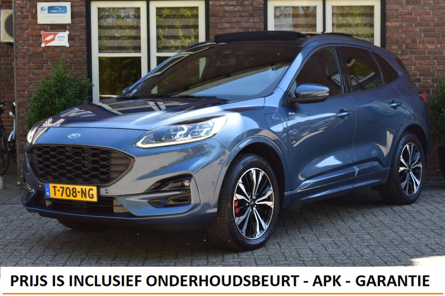 Ford Kuga - 2.5 PHEV Titanium X Trekhaak | Panoramadak | Camera | Winterpakket - AutoWereld.nl