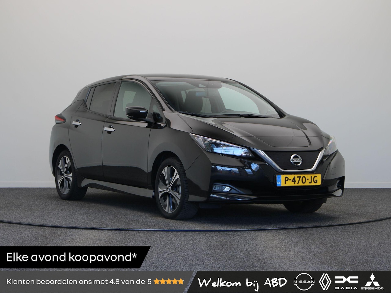 Nissan LEAF - N-Connecta 40 kWh | Navigatie | Stoel & Stuurverwarming | 92% SOH | Lichtmetaal | - AutoWereld.nl