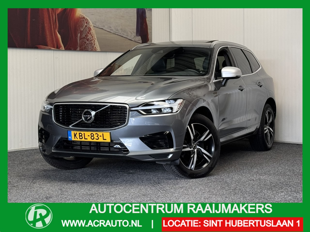 Volvo XC60 - 2.0 T5 AWD R-DESIGN PANORAMA SCHUIF/KANTELDAK 360 CAMERA ADAPTIVE CRUISE CONTROL KEYLESS G - AutoWereld.nl