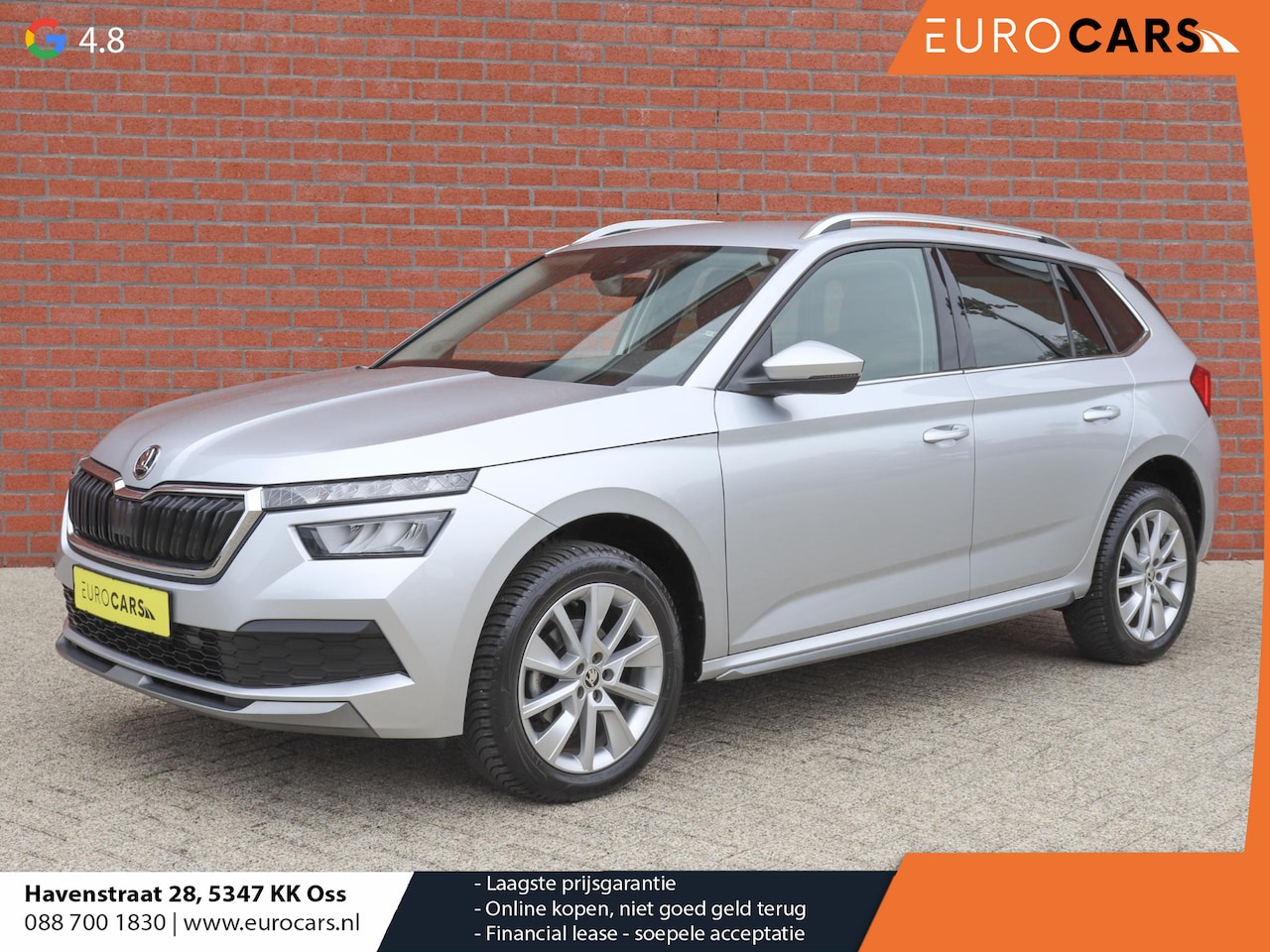 Skoda Kamiq - 1.0 TSI 110pk DSG Style Navigatie Apple Carplay/Android Auto Adaptive Cruise control Parke - AutoWereld.nl