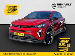 Renault Captur - 1.3 mild hybrid 160 techno EDC AUTOMAAT / GROOT NAVI / STOEL EN STUURVERWARMING / CAMERA /