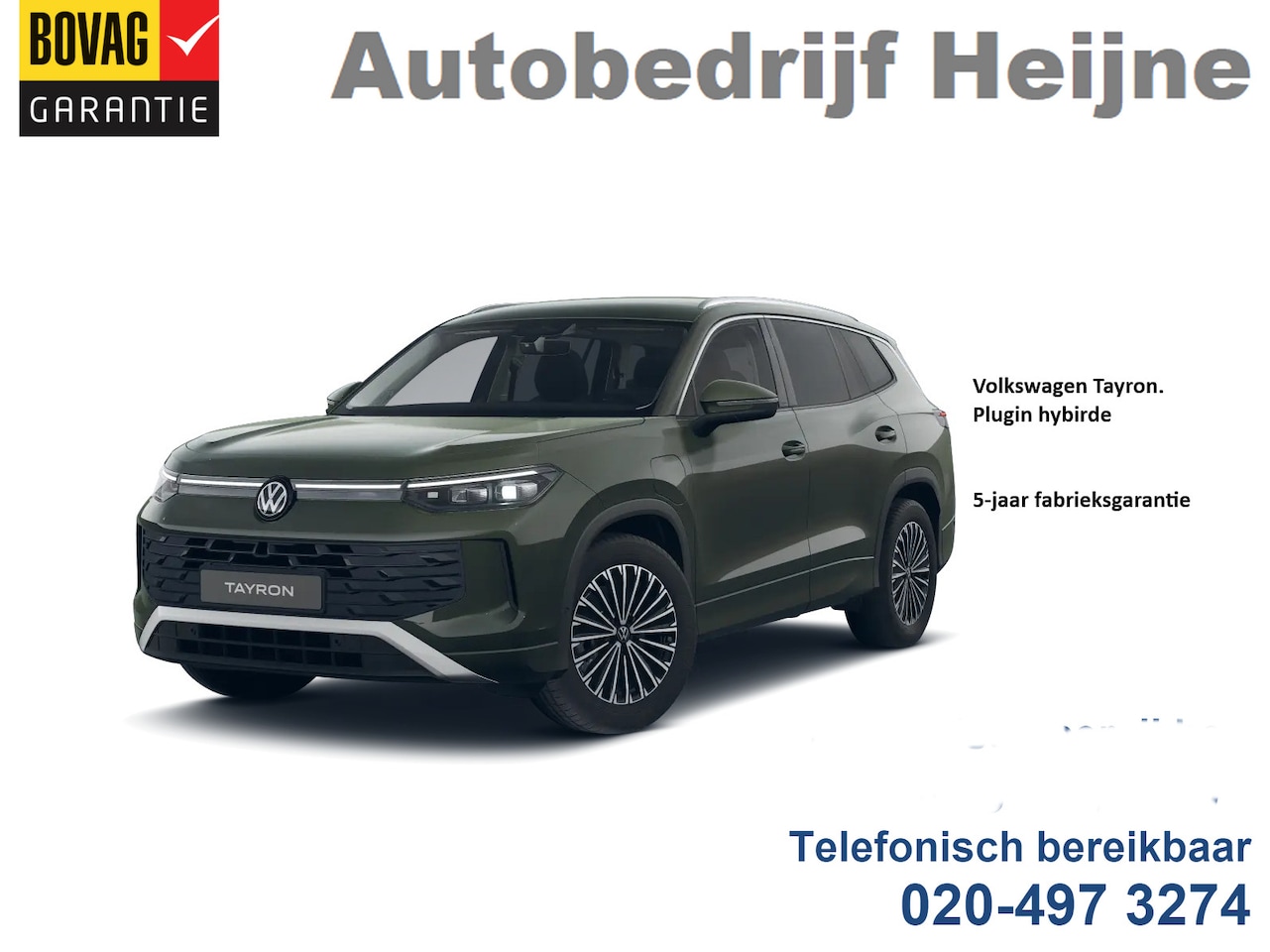 Volkswagen Tayron - 1.5 204PK eHybrid DSG LIFE CAMERA/TREKHAAK/PLUGIN HYBRIDE - AutoWereld.nl