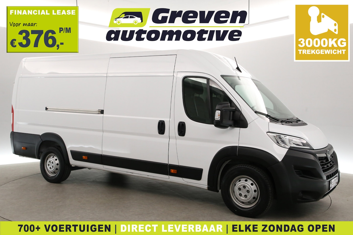 Opel Movano - 2.2D L4H2 165PK | 3000KG Trekgew. | Airco | Cruise | 3 Zits | Parkeersens. - AutoWereld.nl