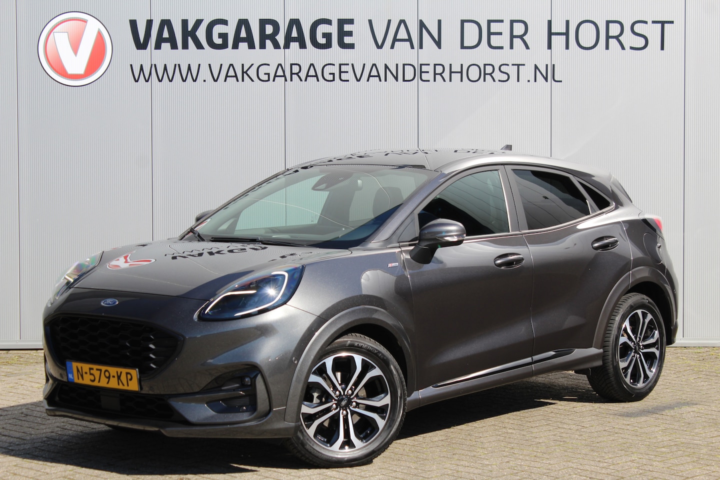 Ford Puma - 1.0-125pk EcoBoost Hybrid ST-Line X. Erg nette en goed onderhouden Ford Puma ! Autm. airco - AutoWereld.nl