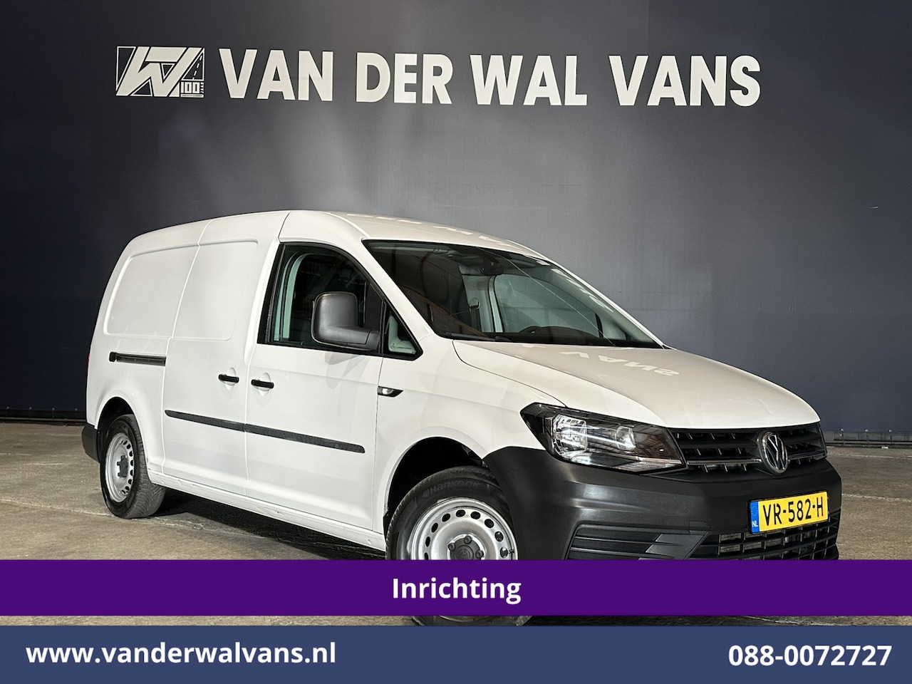 Volkswagen Caddy - 1.6 TDI L2H1 Inrichting Airco | Cruisecontrol | 1400kg Trekhaak Zijdeur - AutoWereld.nl