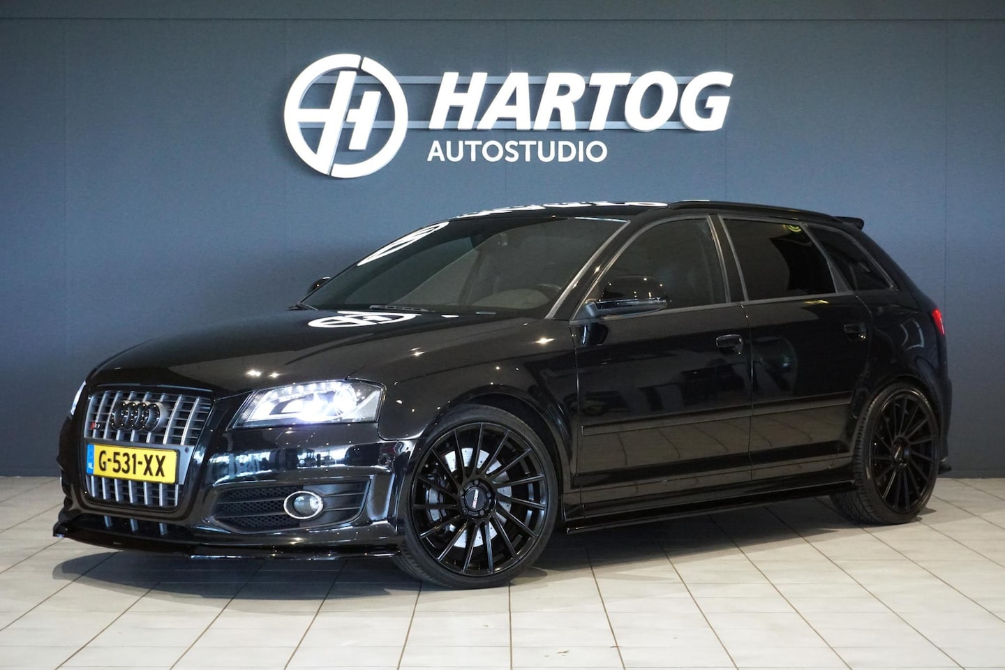 Audi A3 Sportback - 2.0 TFSI S3 quattro Ambition Pro Line + MILLTEK / MAGNETIC RIDE / ELEKTRISCHE STOELEN - AutoWereld.nl