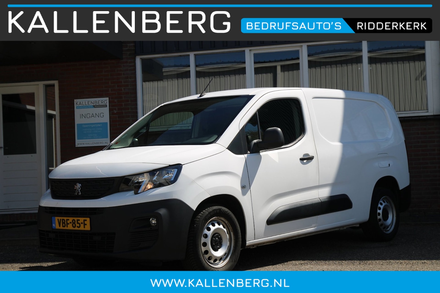 Peugeot Partner - 1.6 BlueHDI Premium Long L2 / Trekhaak / Navi Carlink / Cruise - AutoWereld.nl