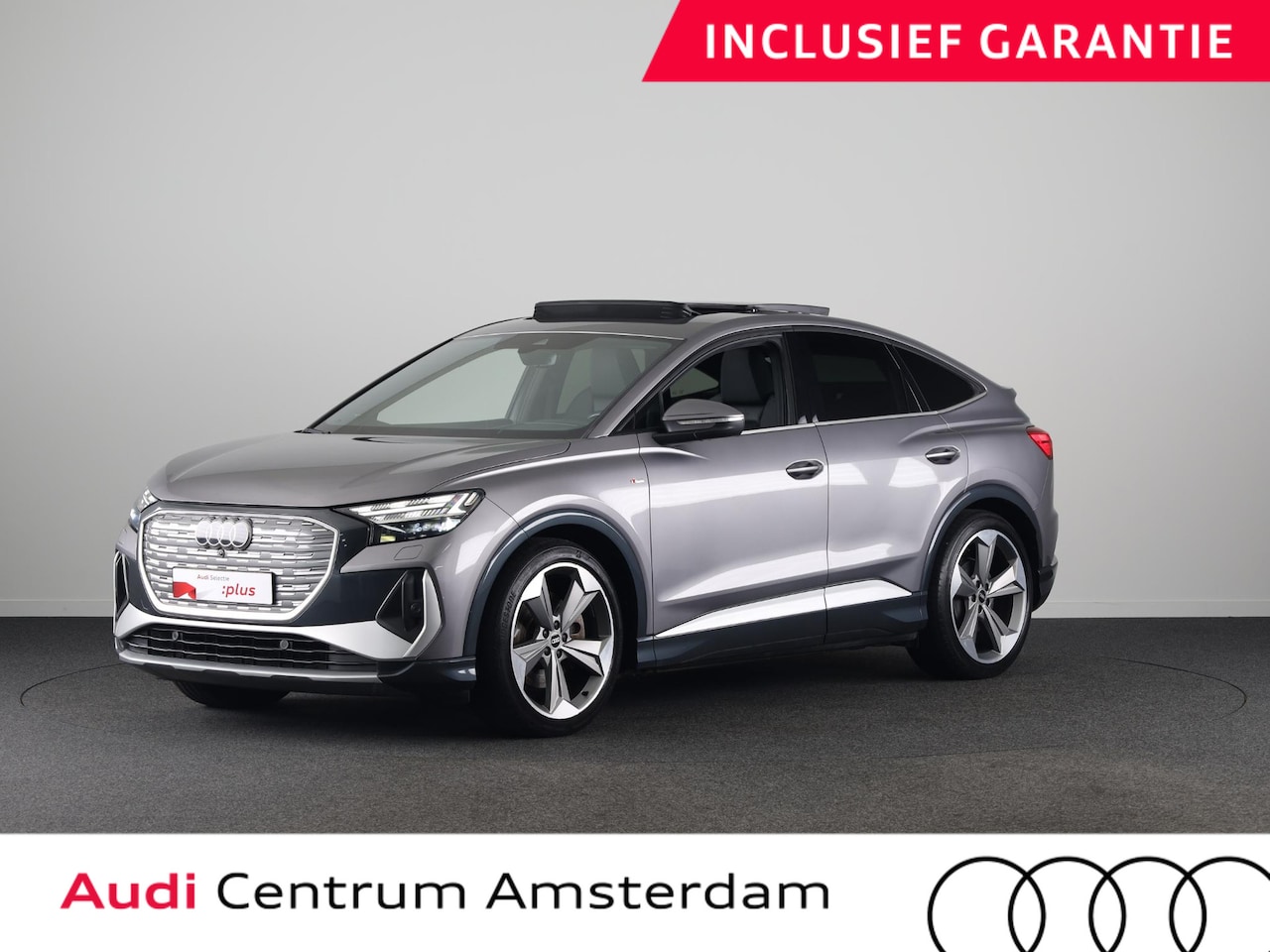 Audi Q4 Sportback e-tron - 50 quattro S edition 77 kWh 299pk | SOH 94% | Panoramadak | Matrix | Sonos Audio 21 inch L - AutoWereld.nl