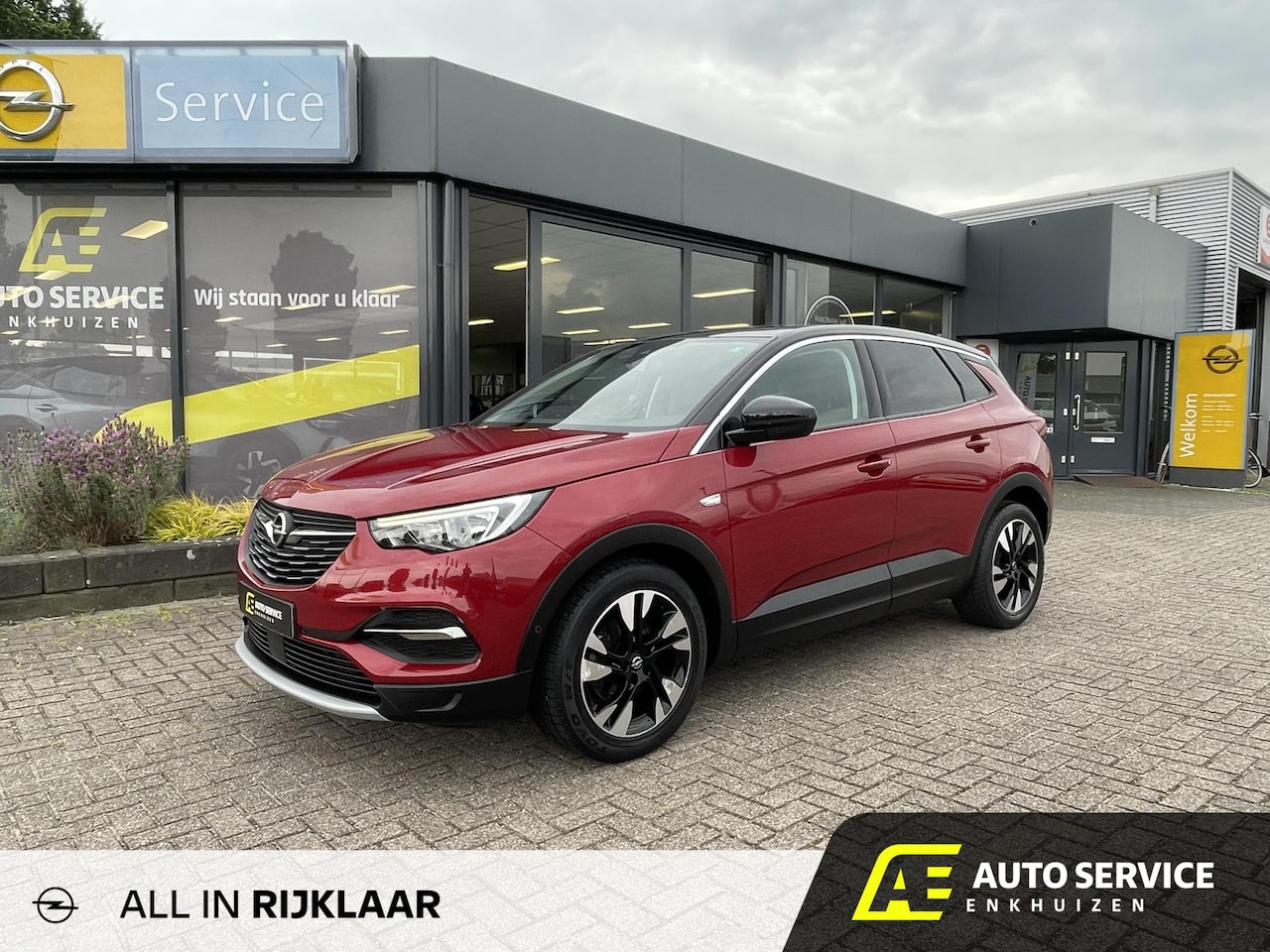 Opel Grandland X - 1.2 Turbo Business Executive AKTIE PRIJS SUPER NETTE AUTO - Dealer ond. incl. Service EN N - AutoWereld.nl
