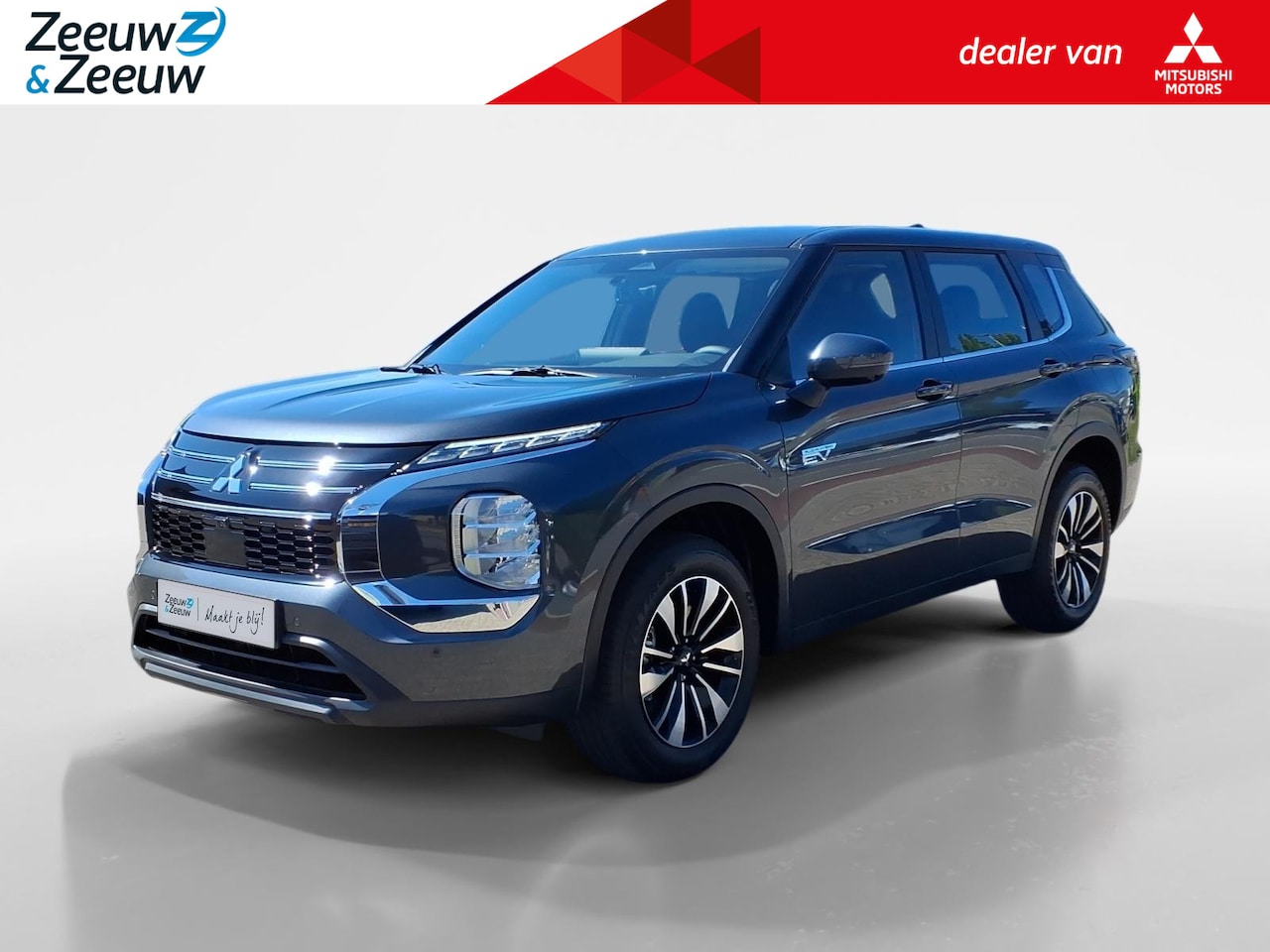 Mitsubishi Outlander - 2.4 PHEV Pure Navigatie | Airco/ECC | L.M.Velgen | 8 jaar garantie. - AutoWereld.nl