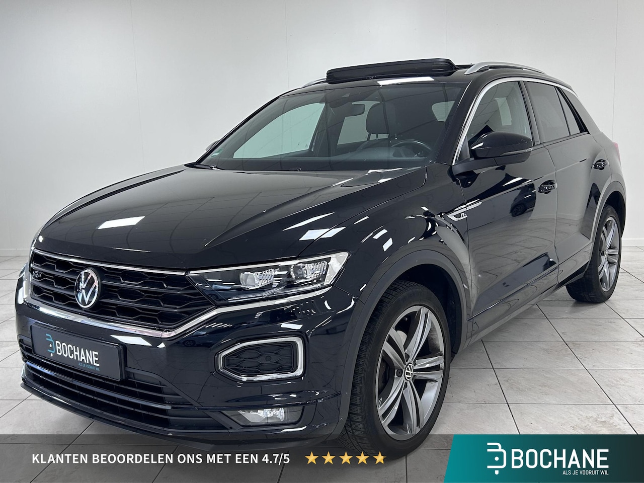 Volkswagen T-Roc - 1.5 TSI Sport Business R ELEKTRISCH PANORAMADAK | TREKHAAK | ELEKTRISCHE ACHTERKLEP - AutoWereld.nl