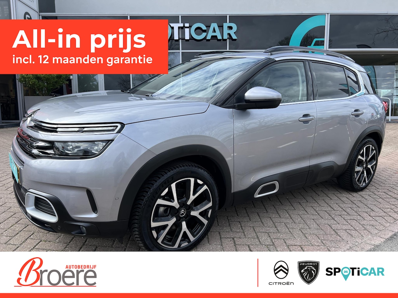 Citroën C5 Aircross - 1.2 Turbo 130 pk Shine M6 Afneembare trekhaak en nieuwe distributie - AutoWereld.nl