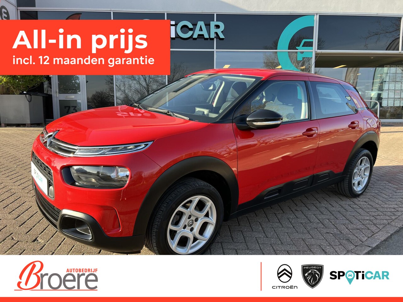 Citroën C4 Cactus - 1.2 Turbo 110 pk Business EAT-6 Automaat Navigatiesysteem - AutoWereld.nl