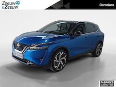 Nissan Qashqai - 1.3 MHEV Xtronic Tekna Plus | trekhaak | 1800kg trekgewicht | Nappa lederen bekleding | St