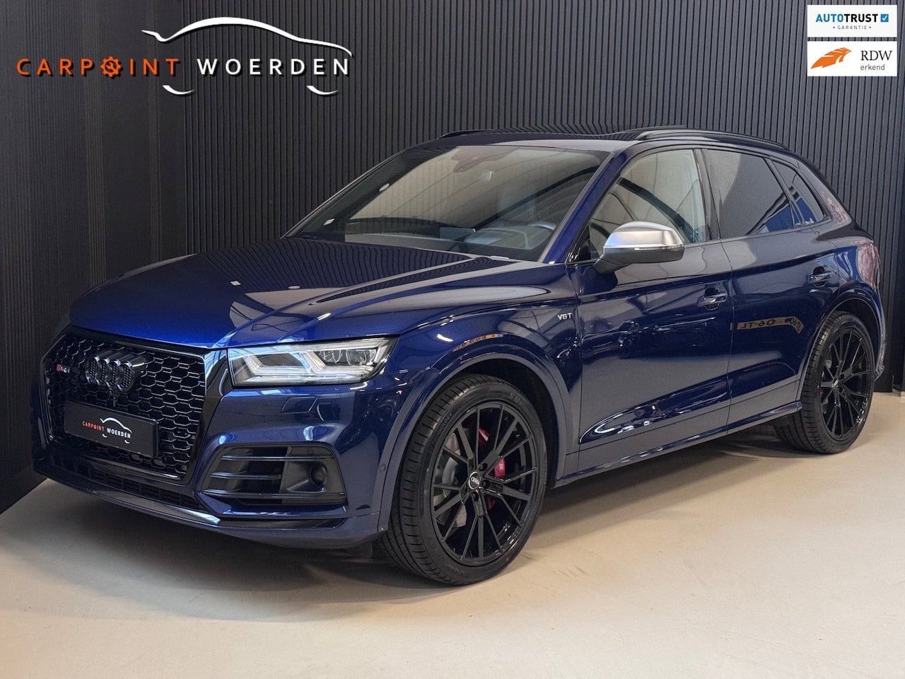 Audi SQ5 - 3.0 TFSI SQ5 quattro PANO | CARBON | SFEERVERL. | TREKHAAK | HUD - AutoWereld.nl