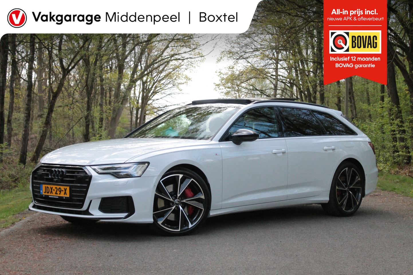 Audi A6 Avant - 55 TFSI e quattro Pro S-Line | Pano | Trekhaak | Matrix | Carplay - AutoWereld.nl