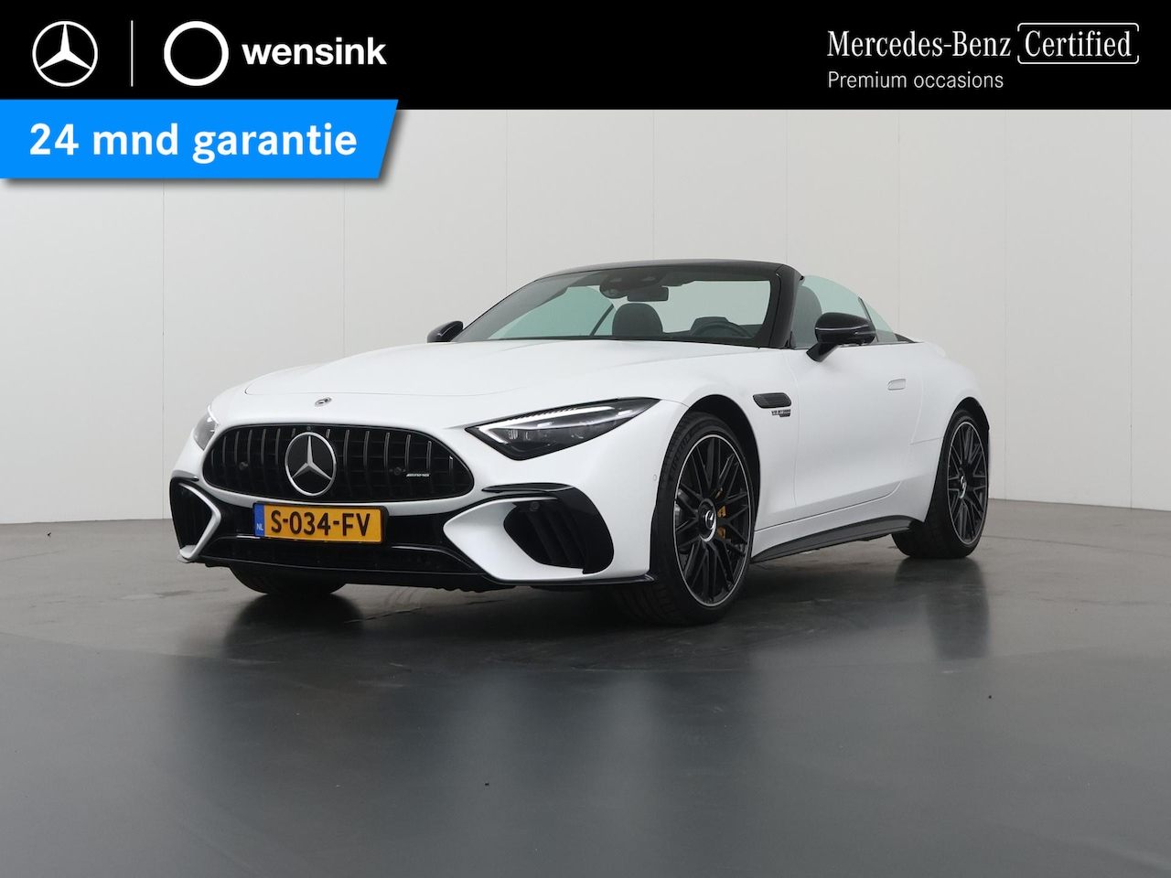 Mercedes-Benz SL-klasse Roadster - AMG 63 4MATIC+ | Aeropdynamicapakket | 21" lichtmetalen velgen | Carbon interieur | Headup - AutoWereld.nl