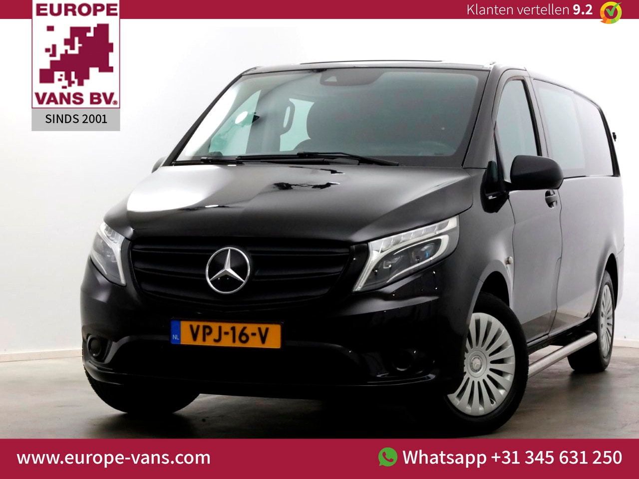 Mercedes-Benz Vito - 116 CDI 163pk 9G Automaat Lang 4x4 ZG2 D.C. LED/Navi/Camera 06-2022 - AutoWereld.nl