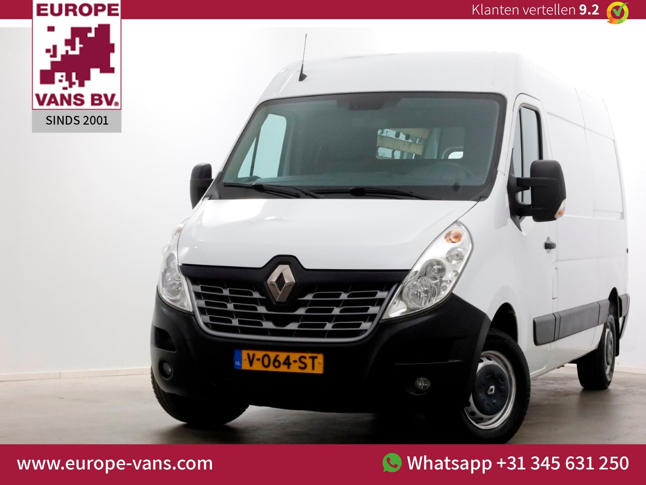 Renault Master - T35 2.3 dCi 145pk E6 L2H2 Energy Airco/Navi 11-2018 - AutoWereld.nl
