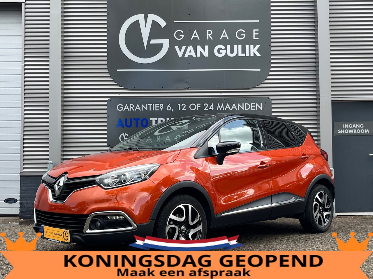 Renault Captur - 1.2 TCe 120PK Automaat,Trekhaak,Twotone,Navi,Clima,Cruise,Isofix,Lmv,Led,ElektrRamen+Spieg - AutoWereld.nl