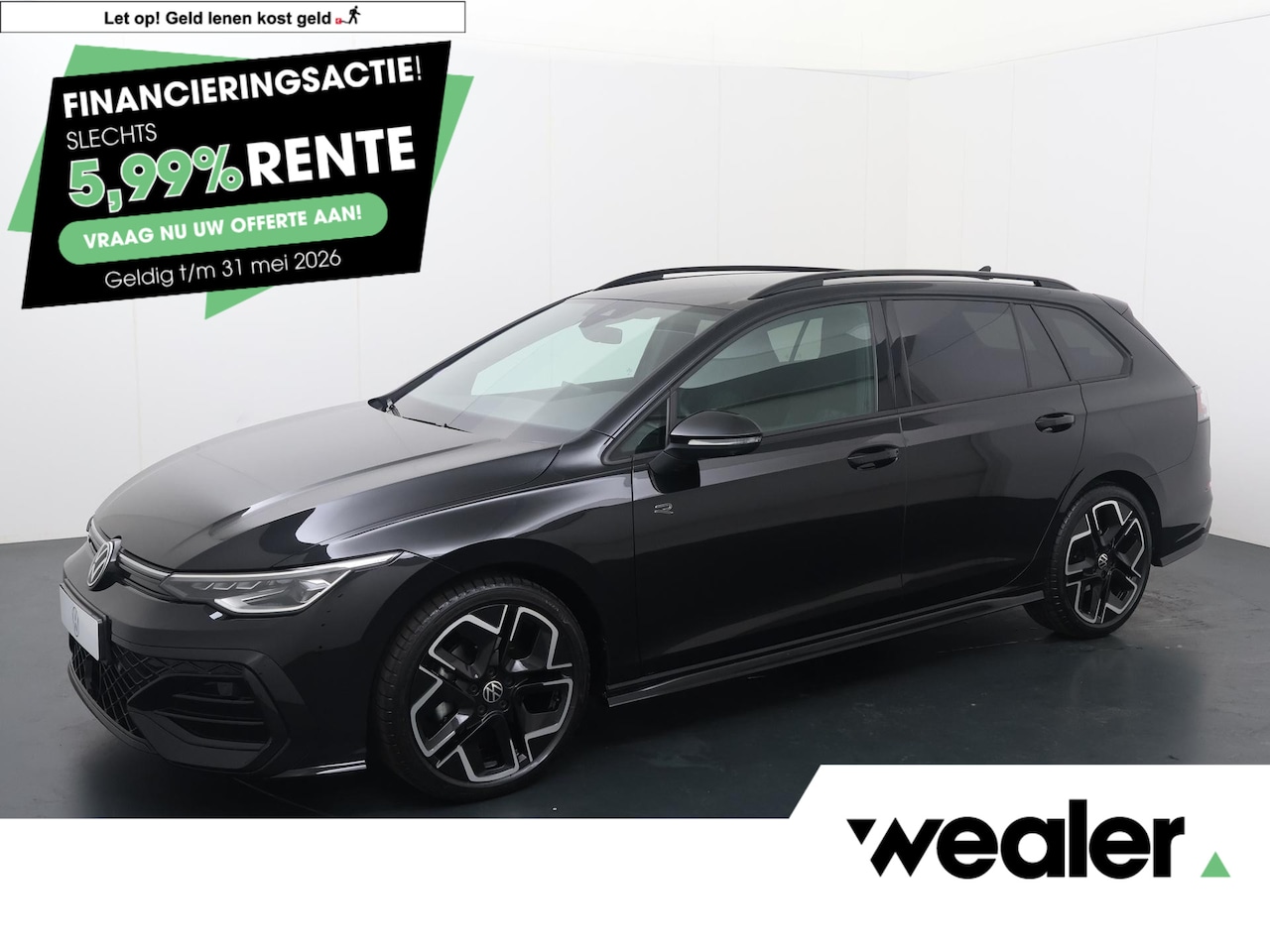Volkswagen Golf Variant - R-Line-Edition 1.5 eTSI | 116 PK | Automaat |  LED Matrix | 360 Camera | Elektrische Achte - AutoWereld.nl