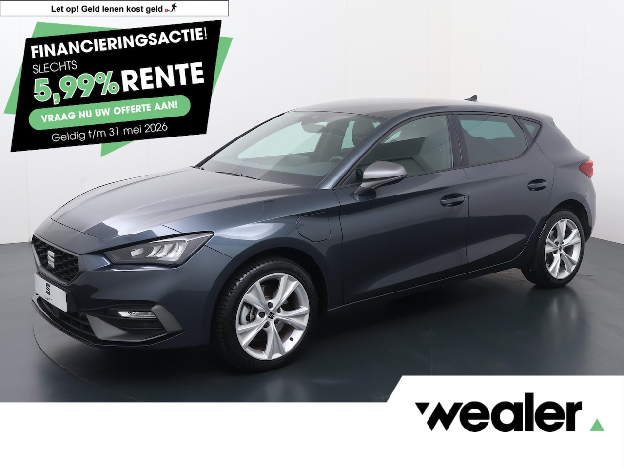 SEAT Leon - 1.5 TSI e-Hybrid FR PHEV First Edition | 204 PK | SoH 100% | Automaat | Dodehoek detectie - AutoWereld.nl