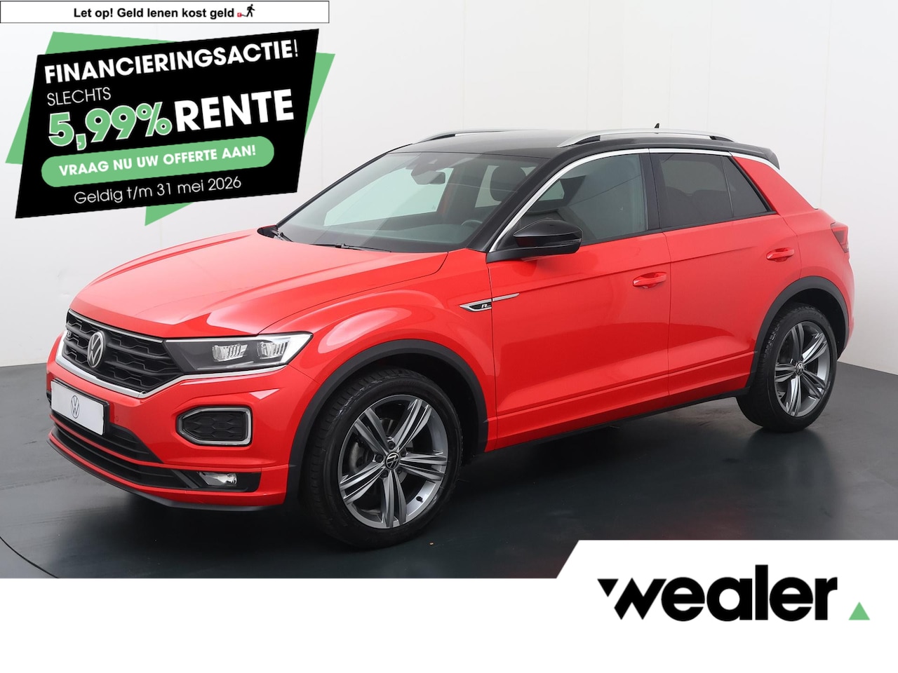 Volkswagen T-Roc - 1.5 TSI Sport Business R | 150 PK | Automaat | Adaptive cruise control | Achteruitrijcamer - AutoWereld.nl