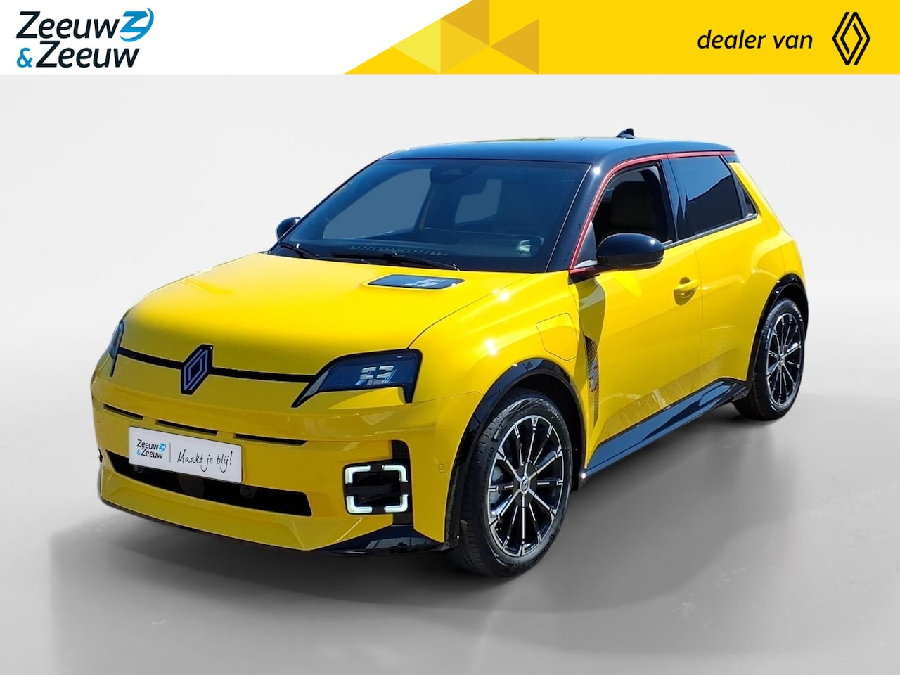 Renault 5 - comfort range iconic cinq 52 kWh Renault 5 E-TECH Electric Iconic 150 PK Comfort Range - AutoWereld.nl