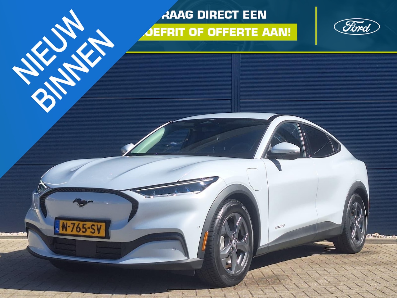 Ford Mustang Mach-E - RWD 75 kWh | B&O Premium Audio | Leder | Navigatie | Winter Pack | - AutoWereld.nl