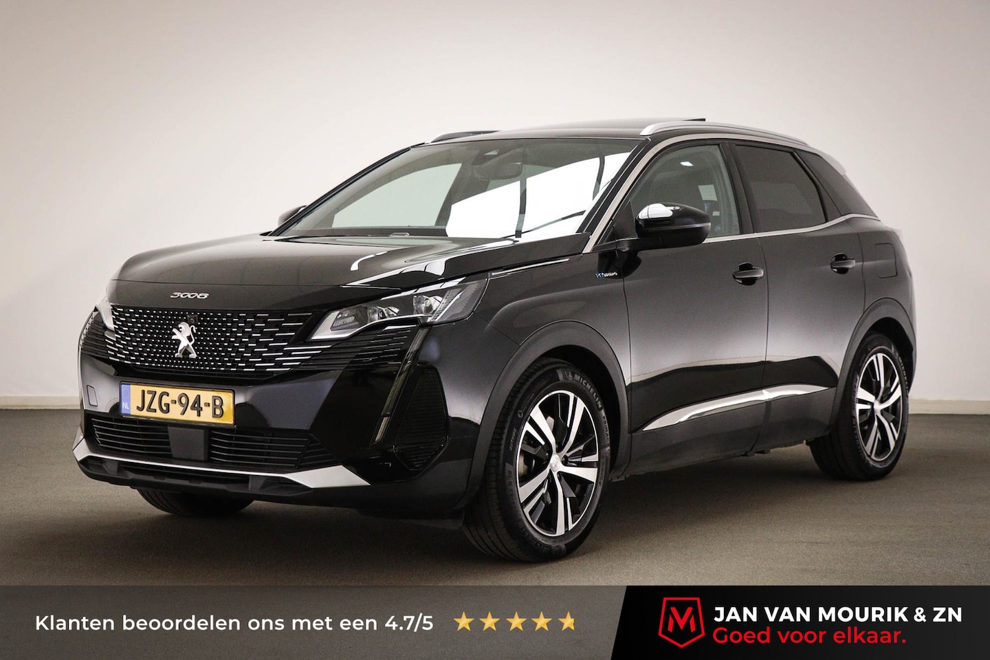 Peugeot 3008 - 1.6 HYbrid4 300 GT Pack Business | PANORAMADAK | SFEERVERLICHTING | DAB | APPLE | 360 CAME - AutoWereld.nl