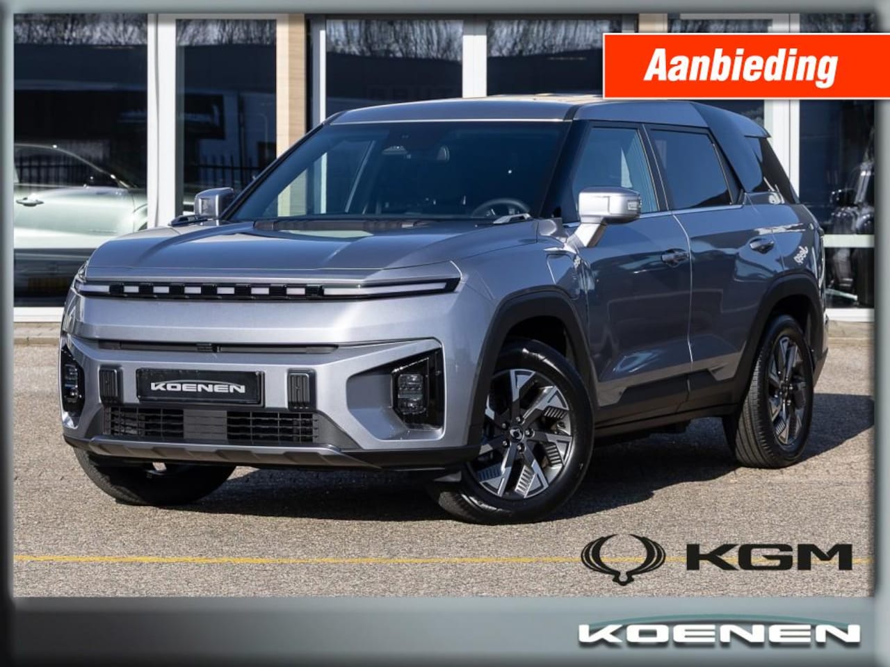 KGM Torres EVX - Bronze Iron Metal 73.4KWh Direct uit voorraad leverbaar - AutoWereld.nl