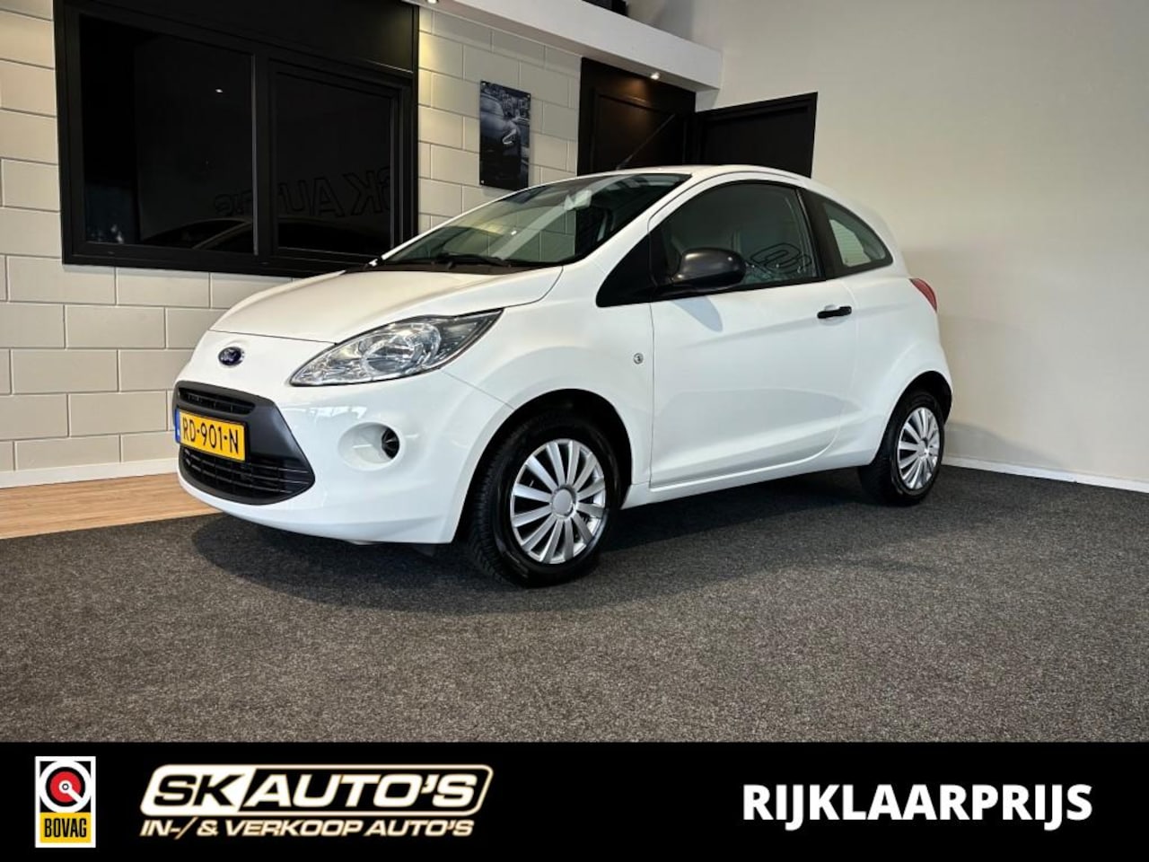Ford Ka - 1.2 KARAKTER S/S AIRCO l NW DISTR RIEM l ALL IN PRIJS - AutoWereld.nl