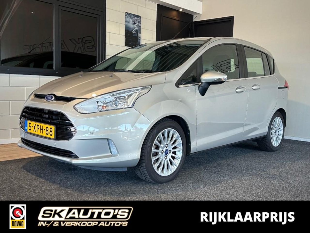 Ford B-Max - 1.0 ECOB. TITANIUM l NAP l NAVI l CAMERA l LMV l CLIMA l CRUISE l - AutoWereld.nl
