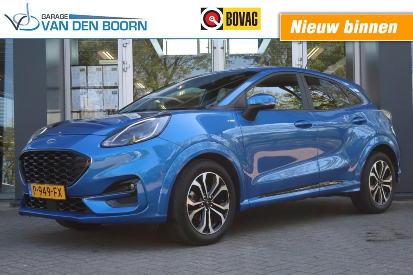 Ford Puma - 1.0 EcoBoost Hybrid ST-Line 1.0 ECOBOOST HYBRID 125PK ST-LINE, Dode Hoek Monitor, Clima, etc. - AutoWereld.nl
