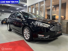 Ford Focus Wagon - 1.0 Titanium NAVI LEER ELEK STOEL.PDC CRUISE VEEL OPTIES STOELVERW