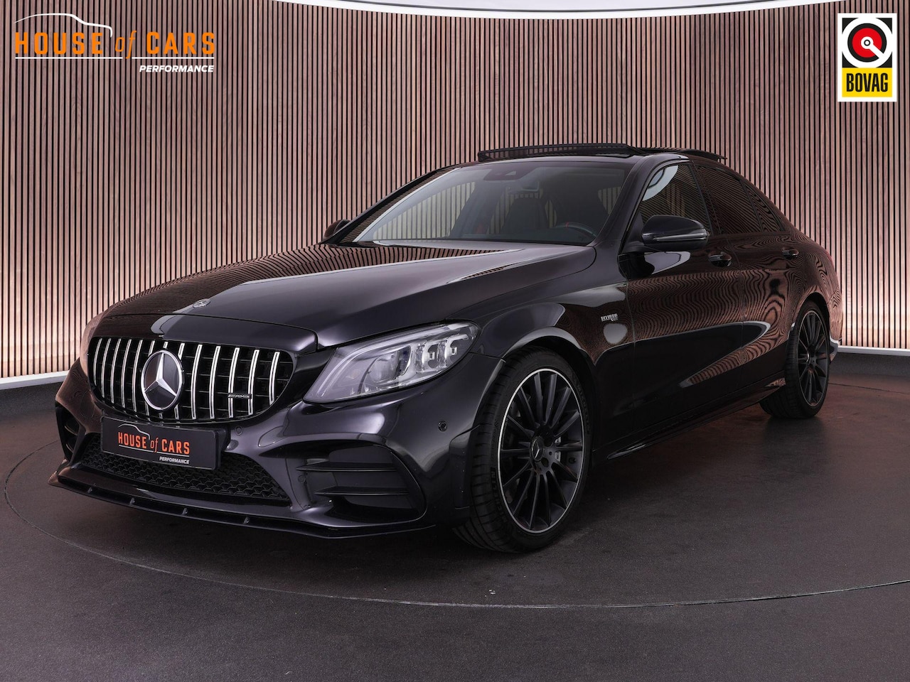 Mercedes-Benz C-klasse - 43AMG 390pk 4MATIC Premium Plus Pack |custom sportuitlaat|panoramadak|schaalstoelen|Burmes - AutoWereld.nl