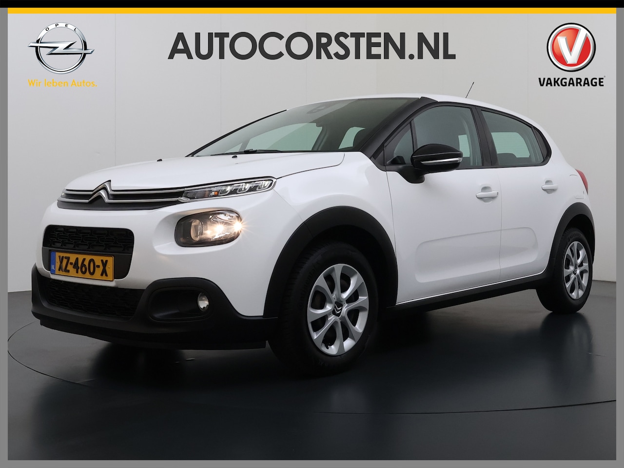 Citroën C3 - 1.2 Navi Apple Carplay Android MirrorLink PDC Connect LMv Ecc Cruise Elektr.Spiegels+Verwa - AutoWereld.nl