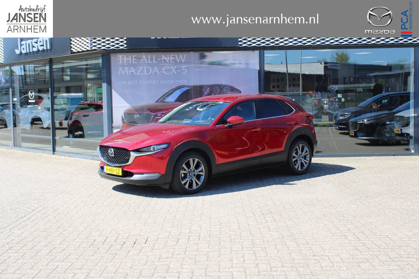 Mazda CX-30 - 2.0 e-SkyActiv-X 180 M Hybrid Luxury , Automaat, i-Activesense Pack, Leder, Stuur/Stoelver - AutoWereld.nl