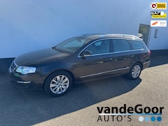 Volkswagen Passat Variant - 2.0 FSI Sportline Business, '07, climate, cruise, trekhaak, zeer nette auto