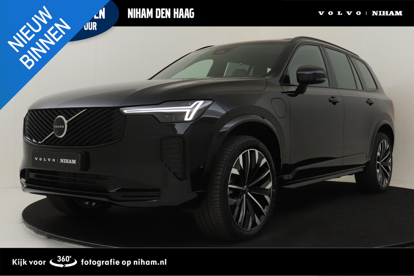 Volvo XC90 - II T8 PLUG-IN HYBRID AWD ULTRA DARK -PANO.DAK|HARMAN/KARDON|GEVENT.LEDER+MASSAGE|360°CAM|H - AutoWereld.nl