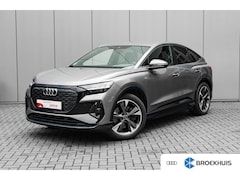 Audi Q4 Sportback e-tron - 40 S edition 77 kWh 204 PK | Trekhaak | Headup Display | Lederen Sportstoelen | Verwarmd S