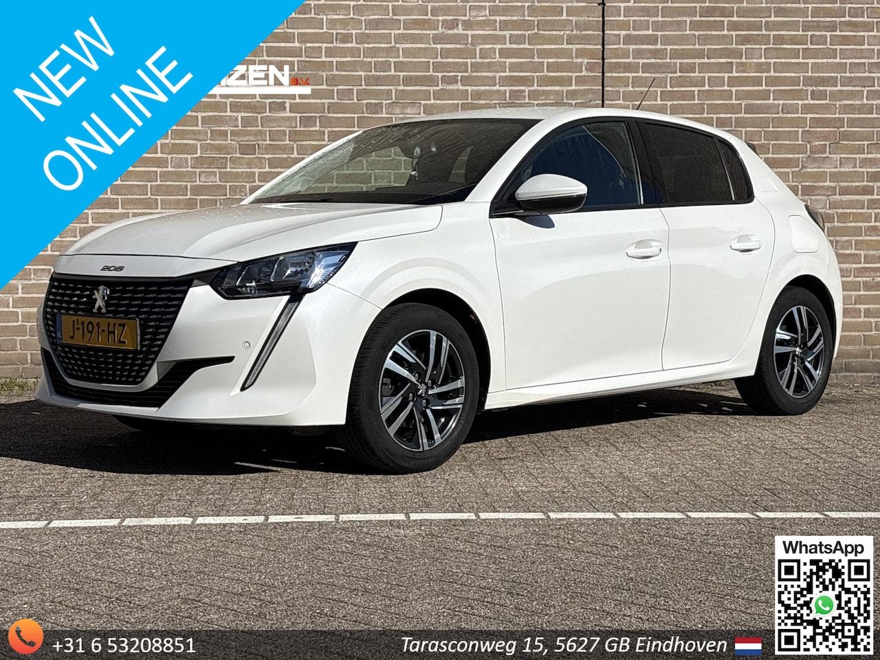 Peugeot 208 - 1.2 PureTech Blue Lease Allure | 1/2 Leder | Cruise | Climate | Navi | Carplay/Android Aut - AutoWereld.nl