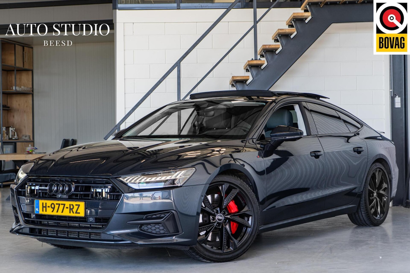 Audi A7 Sportback - 55 TFSI quattro 3.0 V6 | 341 PK | PANO | B&O | Luchtvering | Soft close - AutoWereld.nl