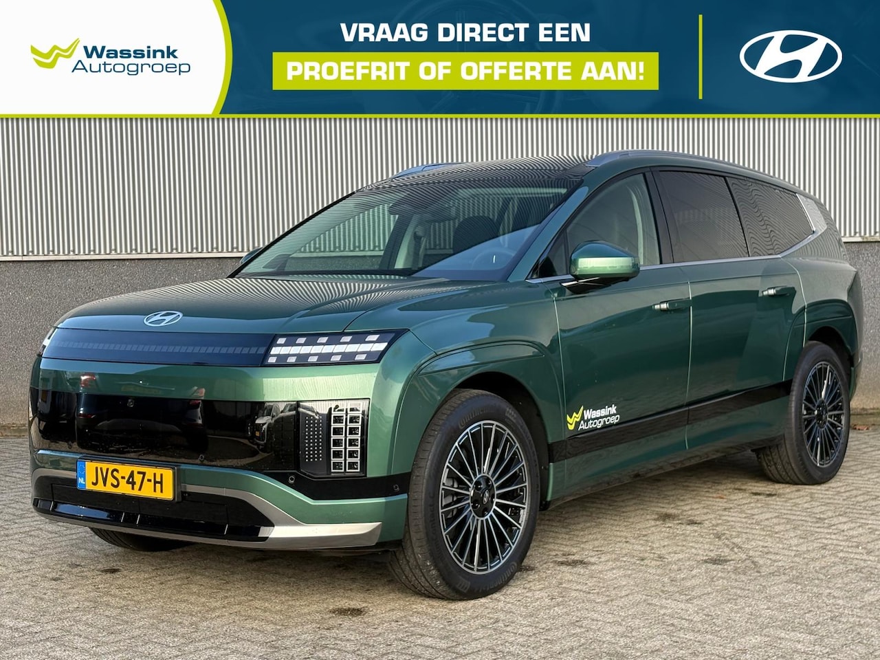 Hyundai IONIQ 9 - 110,3 kWh 308pk AWD Lounge | 7 Zitplaatsen | Schuif-/Kantel Dak | 360° Camera | Lederen Be - AutoWereld.nl