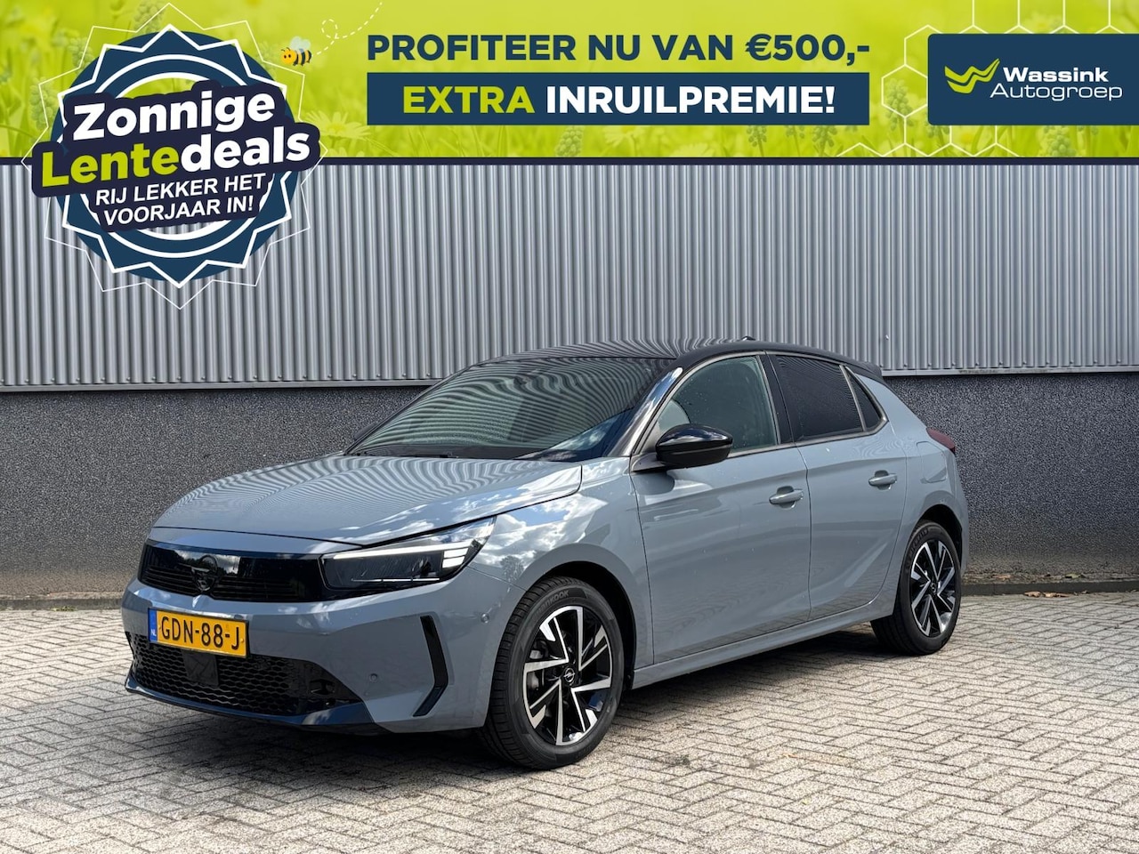 Opel Corsa - 1.2 Turbo Hybrid 100pk eDCT GS | Navigatie | Camera Achter | Parkeersensoren Voor & Achter - AutoWereld.nl