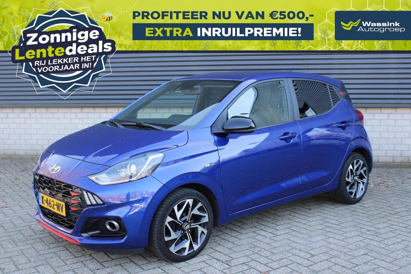 Hyundai i10 - 1.0i 100pk N-Line | Achteruitrijcamera | Stoelverwarming | Apple Carplay en Android Auto - AutoWereld.nl