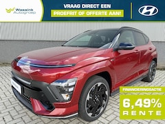 Hyundai Kona - 65, 4 kWh 217pk N Line Edition I 2Tone zwart dak