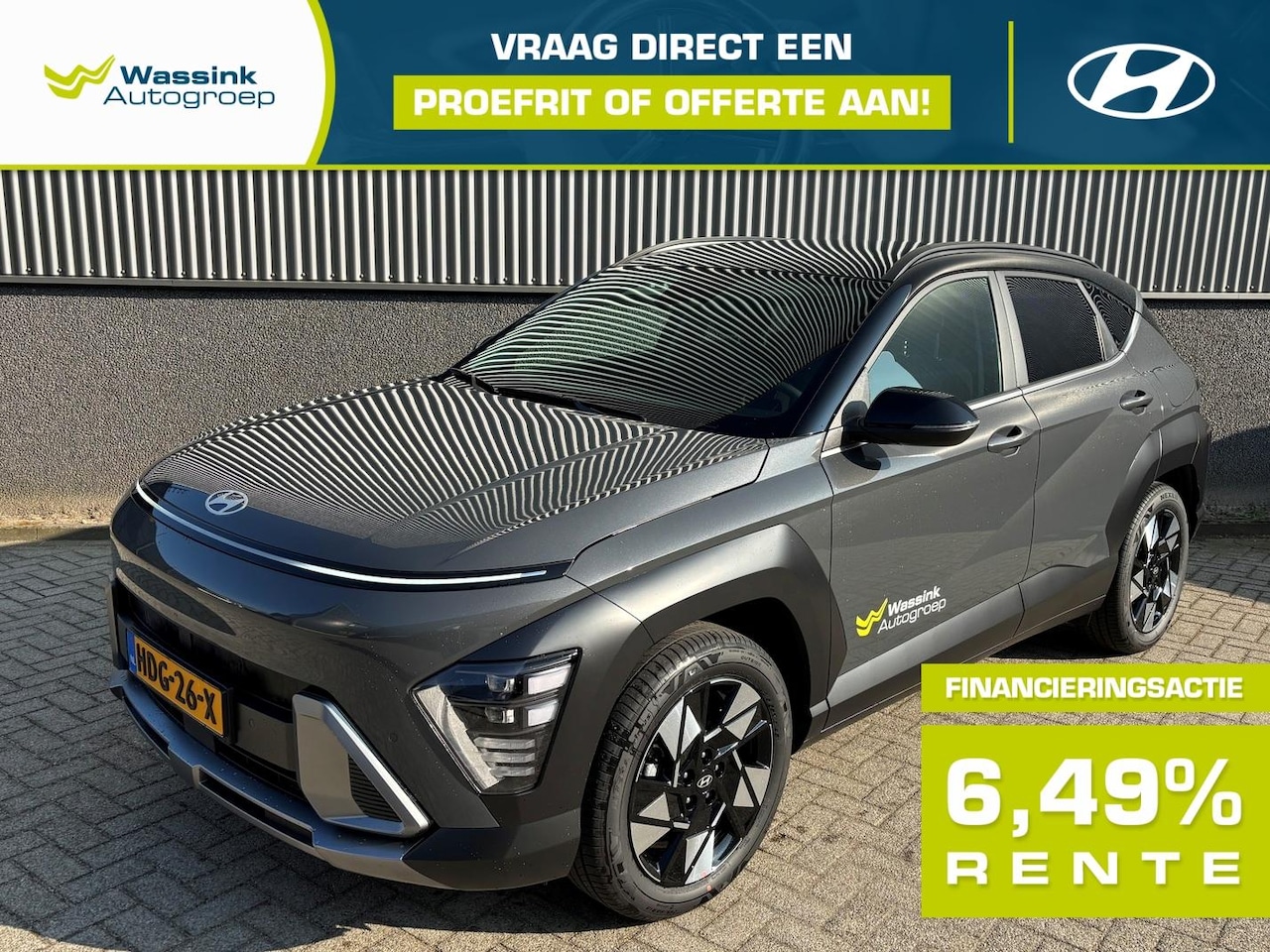 Hyundai Kona - 1.6 GDI HEV 141pk DCT | AUTOMAAT | Comfort Smart | adaptive cruise control - AutoWereld.nl