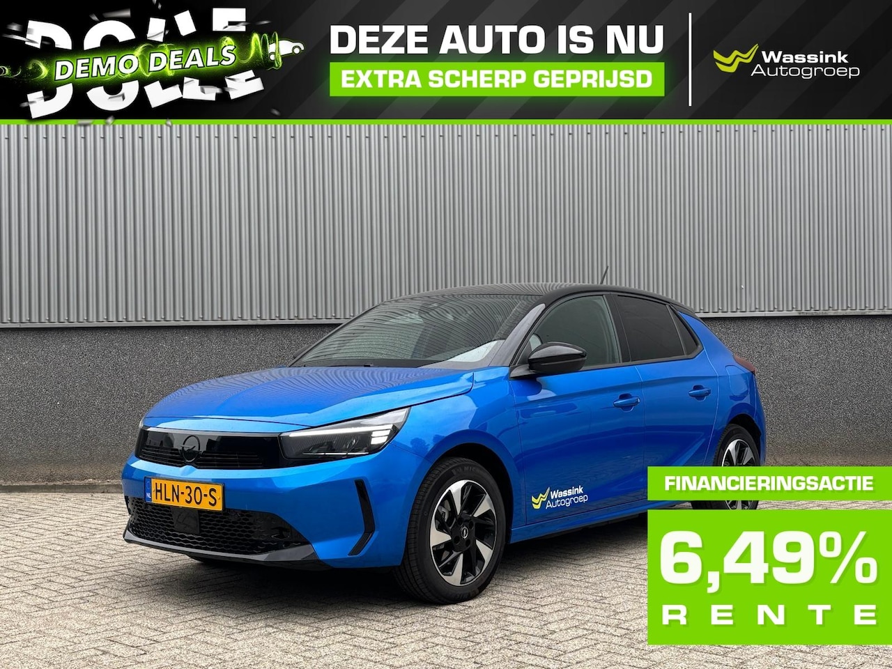 Opel Corsa Electric - Corsa-e 51kWh 156pk Yes | Demo DEAL I Parkeersensor | Two Tone | - AutoWereld.nl